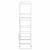 Suport pentru flori, 94,5x25x89 cm, alb, fier GartenMobel Dekor