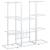 Suport pentru flori, 94,5x25x89 cm, alb, fier GartenMobel Dekor