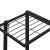Suport pentru flori cu roți, 94,5x24,5x91,5 cm, negru, fier GartenMobel Dekor