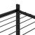 Suport pentru flori, 83x25x60 cm, negru, fier GartenMobel Dekor