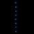 Instalație cu 150 LED-uri, albastru, 15 m, PVC GartenMobel Dekor