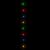 Instalație cu 2000 LED-uri, multicolor, 200 m, PVC GartenMobel Dekor
