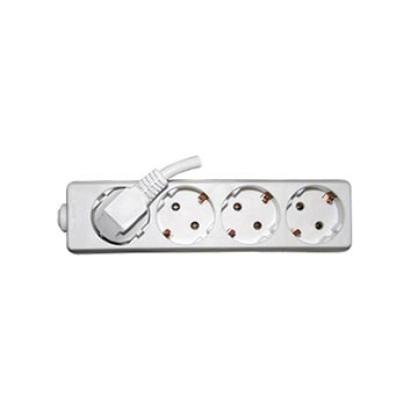 Prelungitor electric cu 4 prize, cablu 3 m, 1,5 mm, fara intrerupator