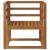 Canapea de exterior Lemn Solid de Acacia natural GartenMobel Dekor
