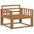 Canapea Medie pentru Exterior Lemn Solid de Acacia natural GartenMobel Dekor