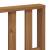 Canapea Medie pentru Exterior Lemn Solid de Acacia natural GartenMobel Dekor