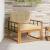Canapea Medie pentru Exterior Lemn Solid de Acacia natural GartenMobel Dekor