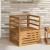 Canapea de exterior Lemn Solid de Acacia natural GartenMobel Dekor