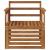 Canapea de exterior Lemn Solid de Acacia natural GartenMobel Dekor