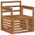 Canapea de exterior Lemn Solid de Acacia natural GartenMobel Dekor