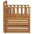 Canapea de exterior Lemn Solid de Acacia natural GartenMobel Dekor