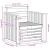 Canapea de exterior Lemn Solid de Acacia natural GartenMobel Dekor