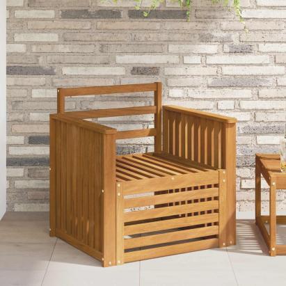 Canapea de exterior Lemn Solid de Acacia natural GartenMobel Dekor