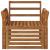 Canapea de exterior Lemn Solid de Acacia natural GartenMobel Dekor