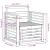 Canapea de exterior Lemn Solid de Acacia natural GartenMobel Dekor