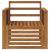 Canapea de exterior Lemn Solid de Acacia natural GartenMobel Dekor