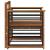 Canapea de exterior Lemn Solid de Acacia natural GartenMobel Dekor