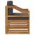 Canapea de exterior Lemn de acacia solid și poliester natural GartenMobel Dekor