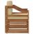 Canapea de exterior Lemn de acacia solid și poliester natural GartenMobel Dekor
