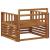 2 Bucată Sofa cu Brațe Lemn Solid de Acacia natural GartenMobel Dekor