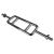 Bara triceps olimpica 86 cm Sportmann, otel cromat, 30 mm