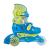 Role copii reglabile Worker TriGo LED cu roti iluminate, roz