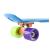 Penny board Nils Extreme Basic albastru, 58 cm, roti PU, ABEC 7