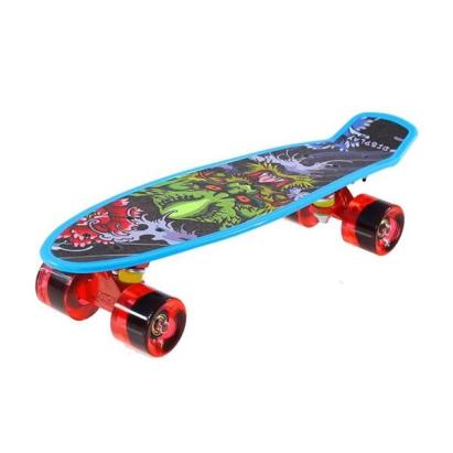 Penny board Nils Extreme Crude Dragon, 56 cm, roti PU, ABEC 7