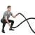 Franghie fitness inSPORTline WaveRope Base 15 m din sisal cu manere PVC