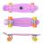 Penny board roz Mad Cruiser Original cu rulmenti ABEC 7, 57 cm