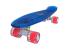 Penny Board cu LED Mad Cruiser albastru, compact si rezistent