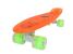 Penny board cu LED Mad Cruiser portocaliu, compact, ABEC 7, 57 cm