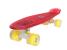 Penny board cu LED rosu Mad Cruiser, compact si usor, 57 cm