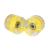 Set 2 roți cu LED pentru penny board Sportmann, galbene, 60x45 mm