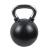 Gantera kettlebell cauciucata 40 kg cu maner cromat Sportmann