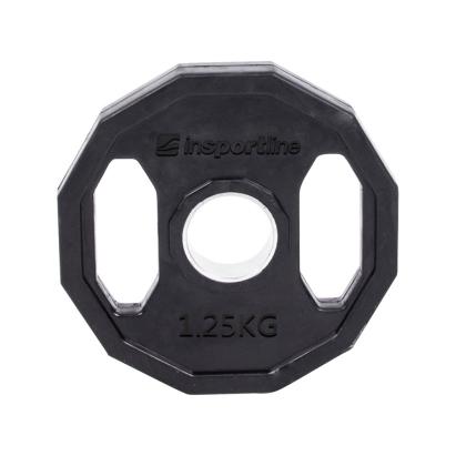 Disc olimpic cauciucat inSPORTline Ruberton 1,25 kg pentru bara 50 mm