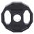 Disc olimpic cauciucat inSPORTline Ruberton 5 kg, cu mânere