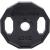 Disc olimpic cauciucat inSPORTline Ruberton 10 kg, cu manere