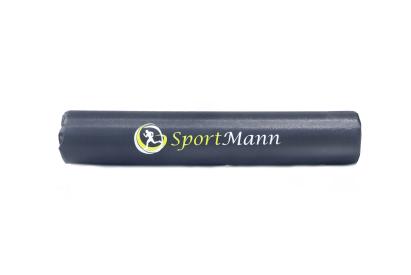 Protecție pentru bară halteră Sportmann, albastră, 45 cm