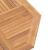 Set Bistro de Grădină 3 pcs Maro Lemn Teak Solid GartenMobel Dekor
