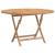 Set Bistro de Grădină 3 pcs natural Lemn solid de tec GartenMobel Dekor