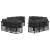 Set de canapele de exterior cu pernă 12 pcs Negru Poliester GartenMobel Dekor