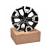 Set 4 jante aliaj originale Dacia RASAN 19x7J 5x114.3 ET31 negru diamond cut