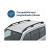 Bare portbagaj transversale din aluminiu pentru Ford Ranger T7 2016