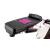 Stepper twist HMS S3085 cu manere si corzi elastice, roz