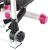 Stepper twist HMS S3085 cu manere si corzi elastice, roz