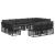 Set de canapele de exterior cu pernă 10 pcs Negru și Gri închis GartenMobel Dekor
