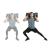 Sac de antrenament inSPORTline Fitbag Camu 25 kg cu 7 manere