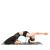 Roata yoga inSPORTline Jovy pentru stretching si mobilitate, 32 cm