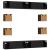 Set comodă TV 8 pcs 100 x 30 x 30 cm Stejar Negru GartenMobel Dekor